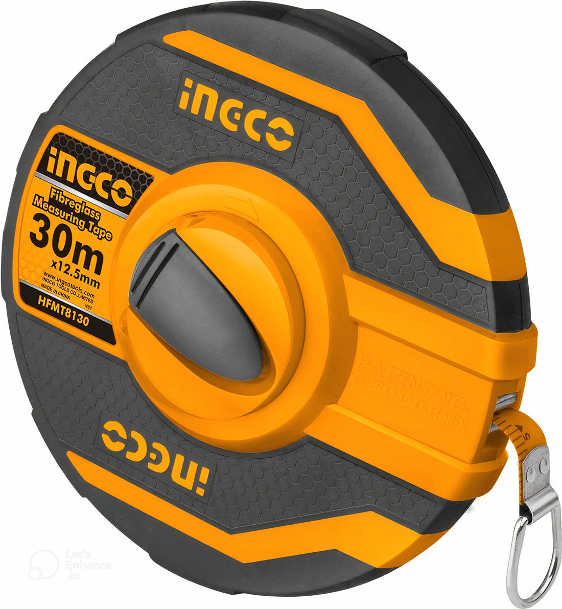 Ingco Fibreglass Measuring Tape 30Mx12.5MM