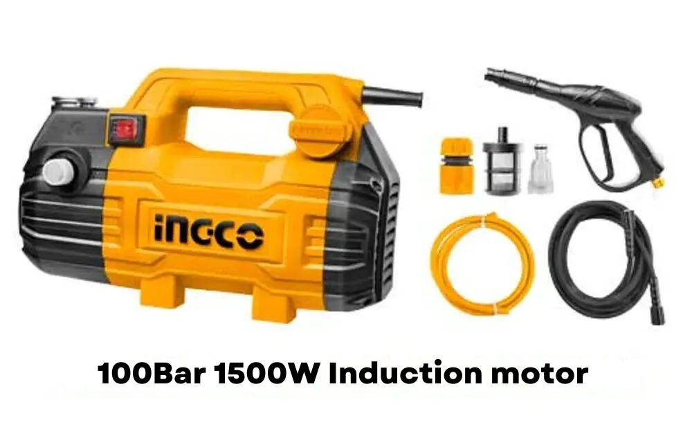 Ingco  Pressure washer 1500W(Induction Motor) HPWR15028