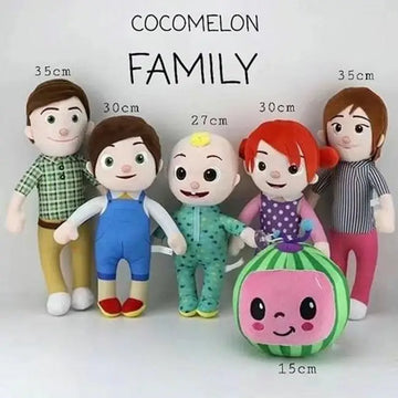 Cocomelon Famous Family 6-Piece Plush Toy Set