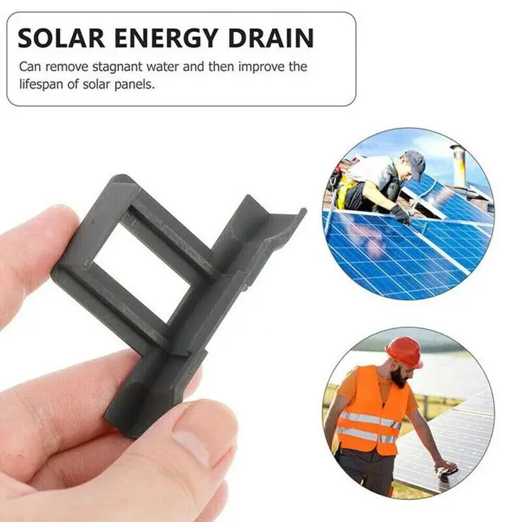 Clips for draining water from solar panels 35mm