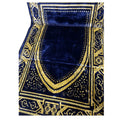 Back Rest Prayer Mat - Blue