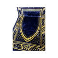 Back Rest Prayer Mat - Blue