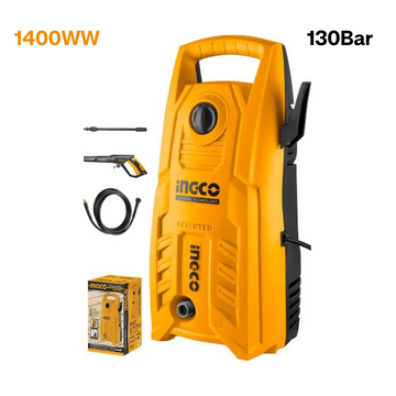 Ingco Original High Pressure Washer 1400W -130Bar